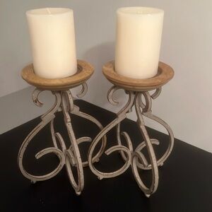 Candle holder. Set of 2